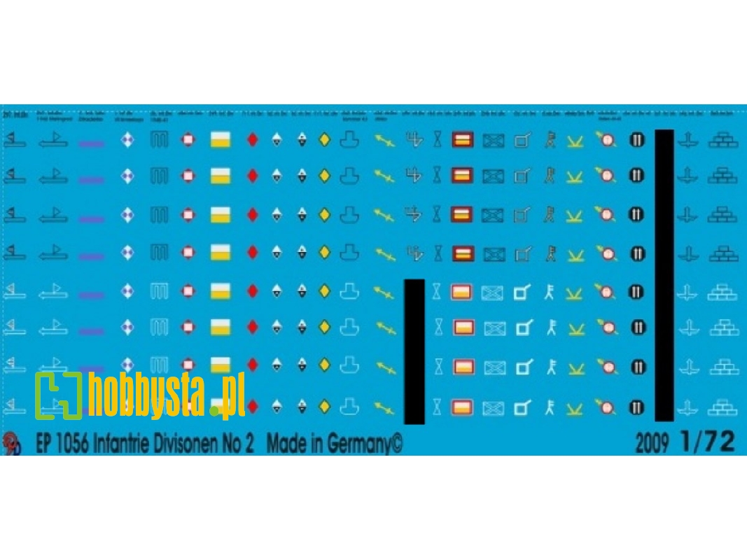 German Infantry Division Markings No. 2 - zdjęcie 1