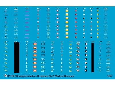 German Infantry Division Markings No. 2 - zdjęcie 1