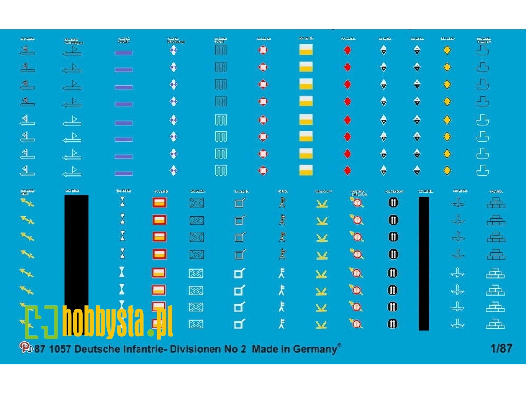 German Infantry Division Markings No. 2 - zdjęcie 1