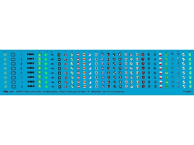 German Infantry Division Markings No. 3 - zdjęcie 1