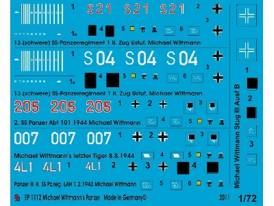 Wittmann's Tank Markings - zdjęcie 1