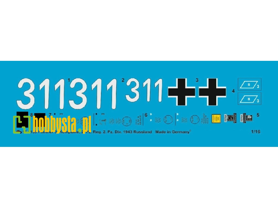 Panther 3. Comp. 2. Pz. Reg. 2. Pz. Div 1943 - zdjęcie 1