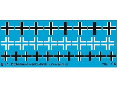 German Iron Crosses For Tanks - zdjęcie 1