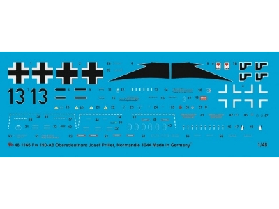 Fw 190 A8 Oberstleutnant Josef Priller Jg 26 - zdjęcie 1
