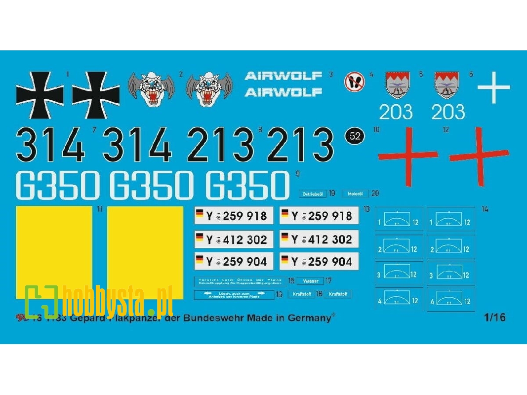 Bundeswehr Gepard Diff. Versions 5. Pz Flak Btl 12 And Others - zdjęcie 1