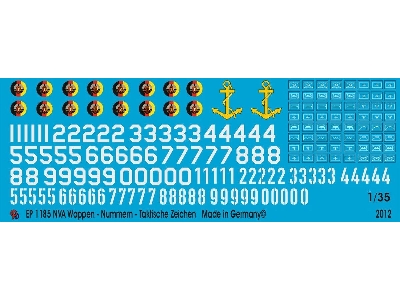 Nva Insignia Numbers And Tactical Markings - zdjęcie 1