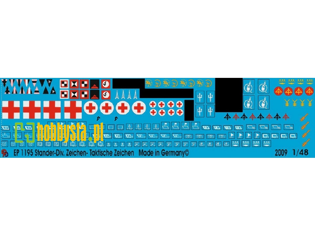 German Divisional Signs, Vehicle Stander And Tactical Markings After 1942 - zdjęcie 1