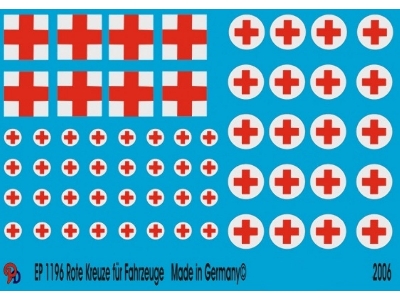 Red Crosses For Vehicles - zdjęcie 1