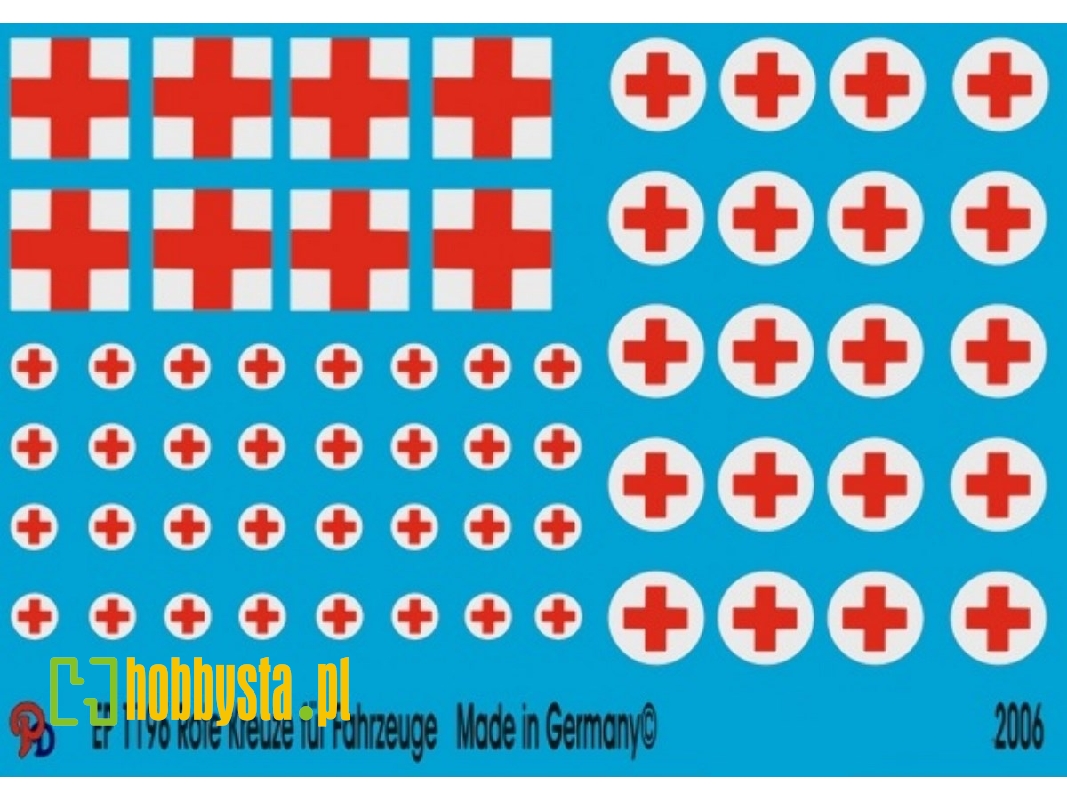 Red Crosses For Vehicles - zdjęcie 1