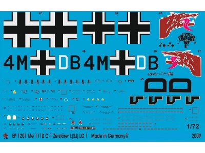 Me 110 C-1 I. (Sj) Lg 1 Destroyer - zdjęcie 1