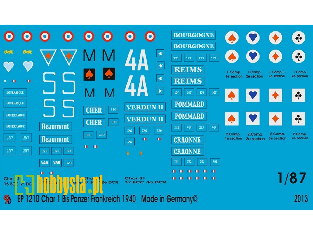 4 Versions For Char B 1 Bis - zdjęcie 1