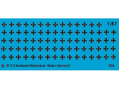 Bundeswehr Iron Crosses For Tanks - zdjęcie 1