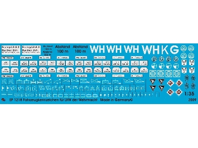 Number Plates For Transport Trucks And Tactical Markings - zdjęcie 1