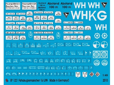 Number Plates For Transport Trucks And Tactical Markings - zdjęcie 1
