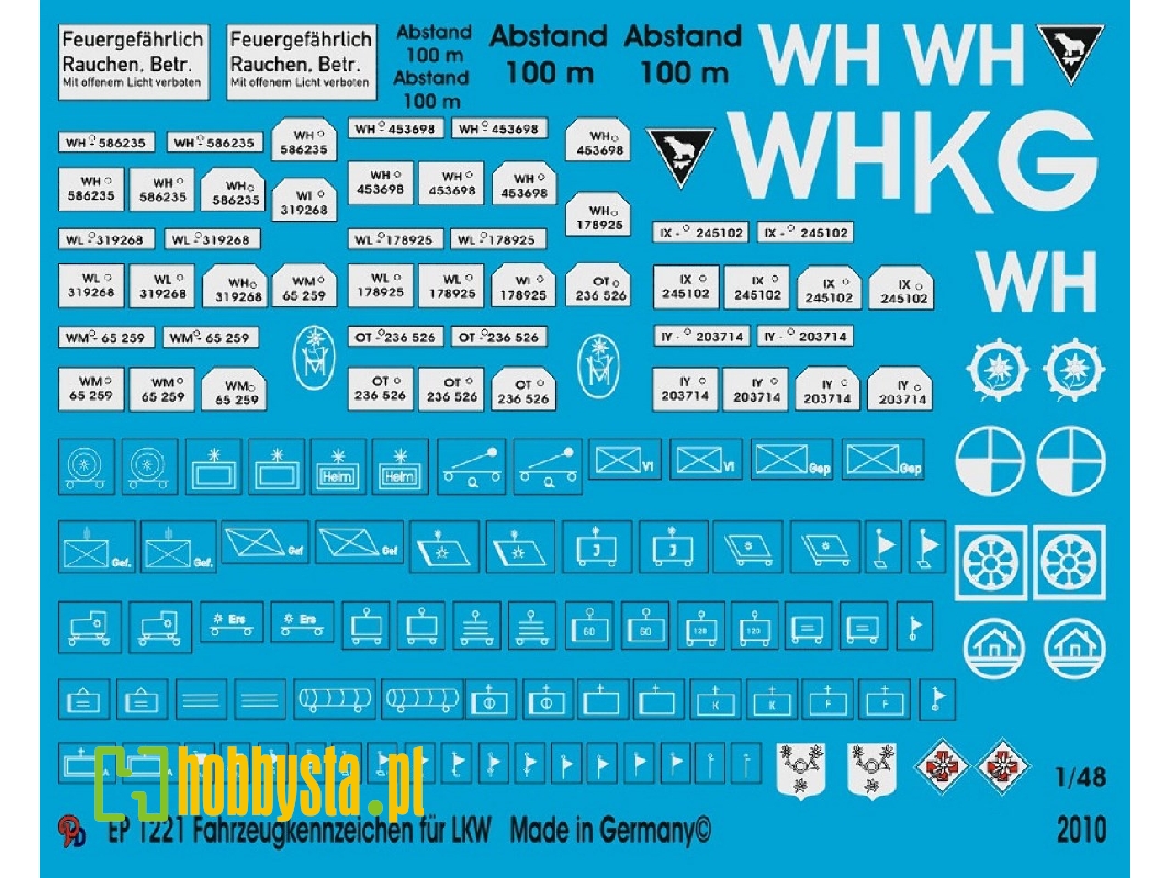 Number Plates For Transport Trucks And Tactical Markings - zdjęcie 1