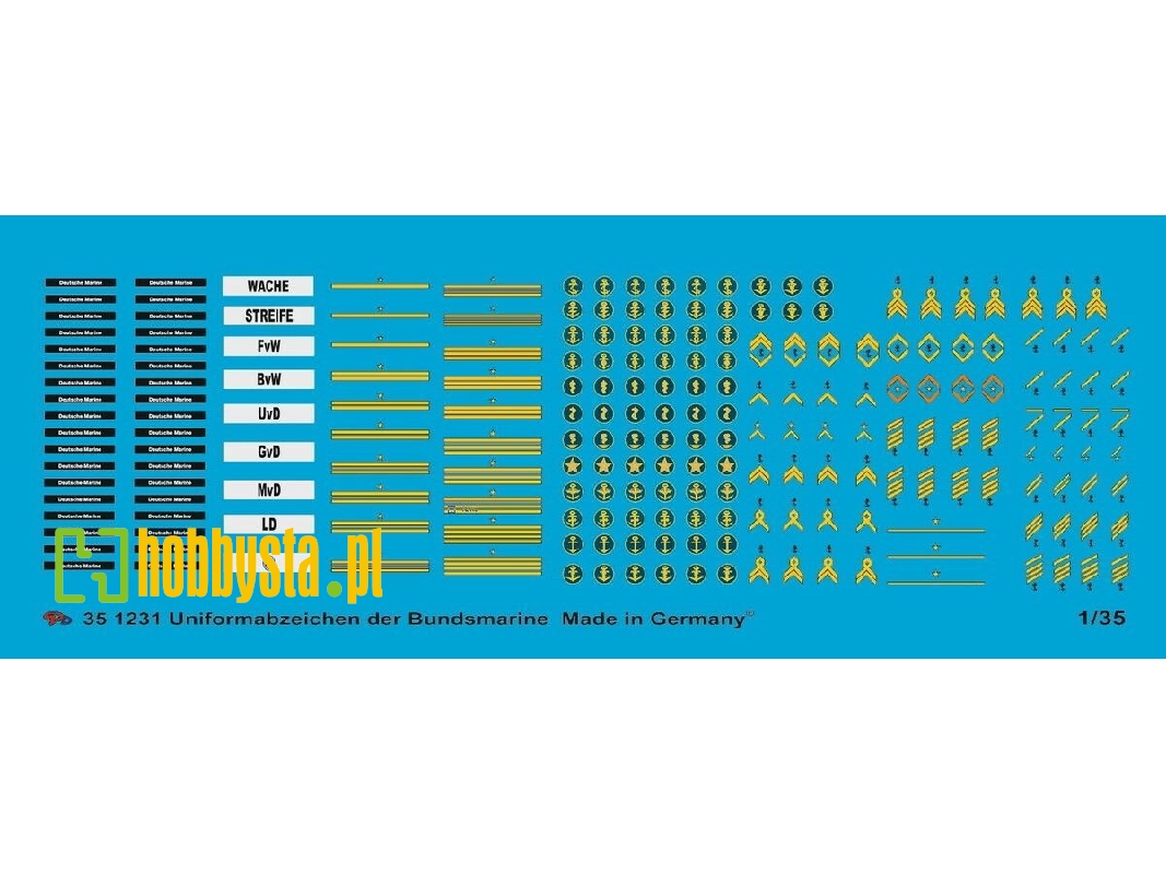 Bundeswehr Uniform Insignia Navy - zdjęcie 1