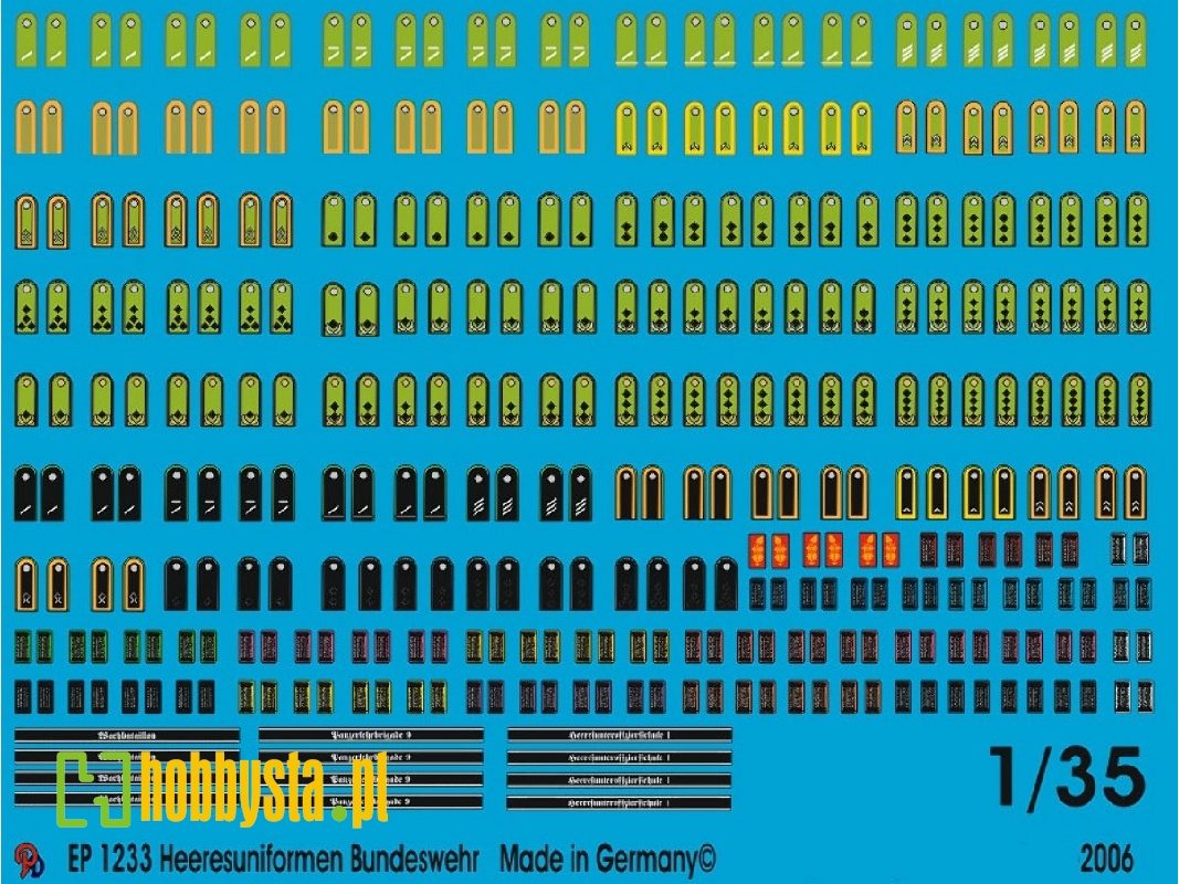 Bundeswehr Uniform Insignia Army - zdjęcie 1