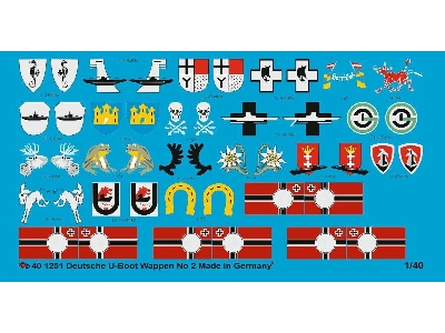 German U-boot Turret Markings No. 2 - zdjęcie 1
