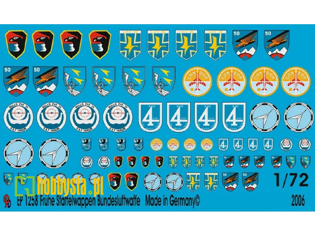 Bundesluftwaffe Early Unit Markings - zdjęcie 1