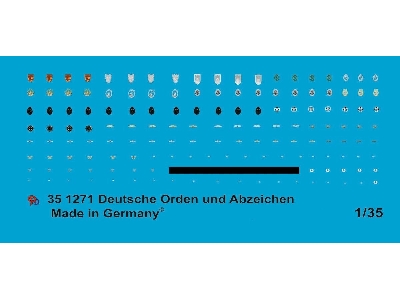 German Medals, Capaign Shields And Other Uniform Items - zdjęcie 1