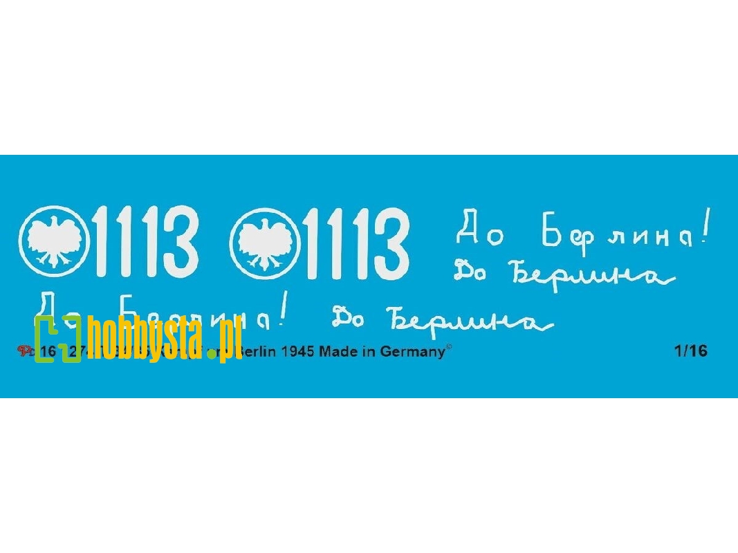 T 34-85 Polish Guard Division During The Fight For Berlin 1945 - zdjęcie 1