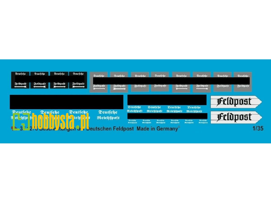 Markings For German Field Post - zdjęcie 1
