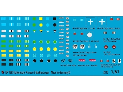 Italian Tank And Vehicle Markings Ii World War - zdjęcie 1