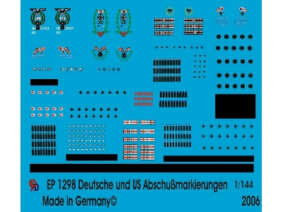 German And Us Kill Markings For Planes - zdjęcie 1