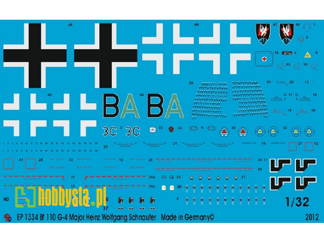 Bf 110 G-4 Heinz Wolfgang Schnaufer - zdjęcie 1