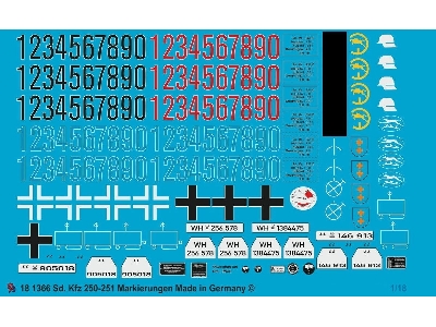 Sd Kfz 250-251 Markings - zdjęcie 1