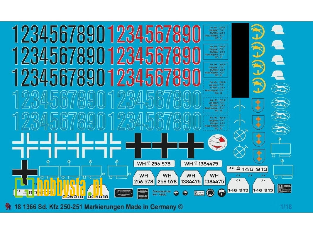 Sd Kfz 250-251 Markings - zdjęcie 1