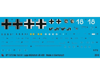 Me 163 B-1 Jupp Mühlstroh Jg 400 - zdjęcie 1