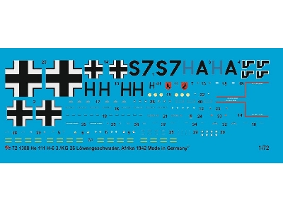 He 111 H 6 Iii. Kg 26 Africa - zdjęcie 1