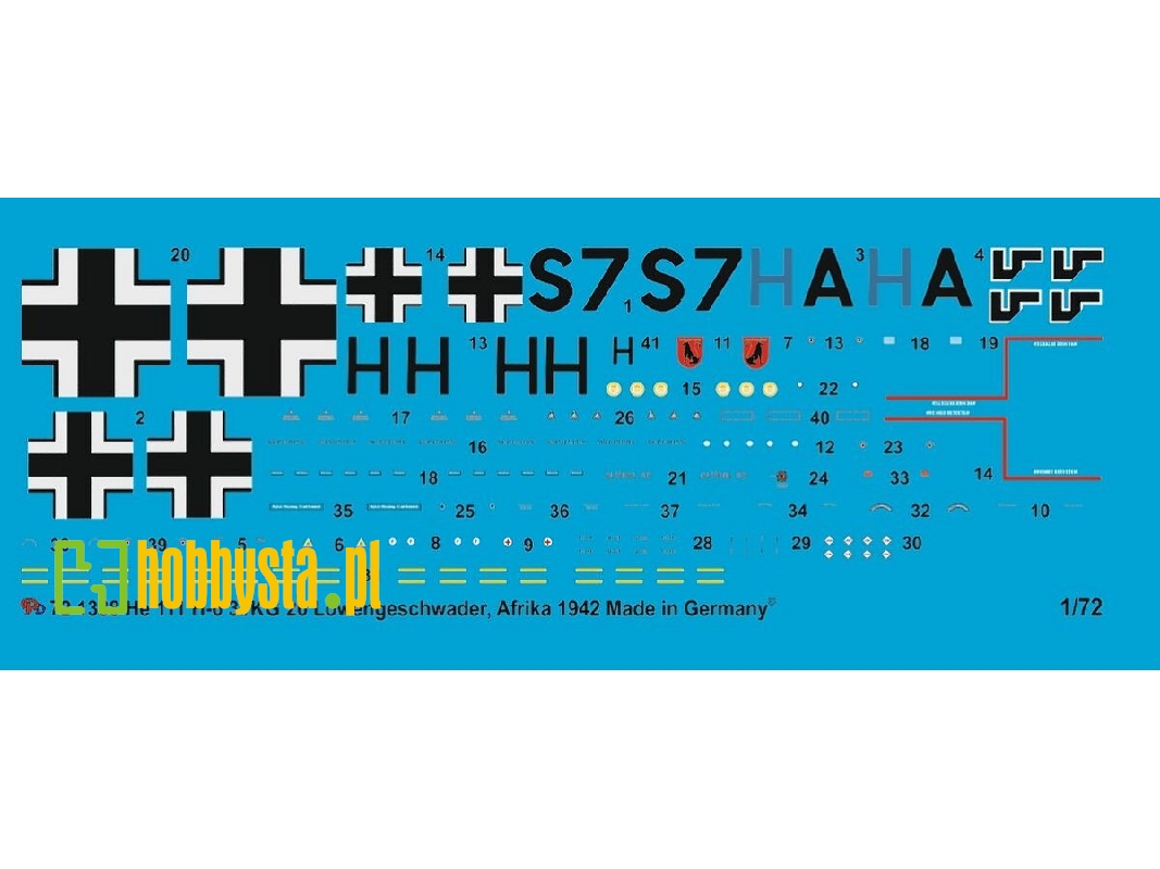 He 111 H 6 Iii. Kg 26 Africa - zdjęcie 1