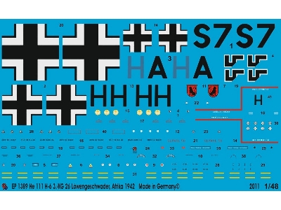 He 111 H 6 Iii. Kg 26 Africa - zdjęcie 1