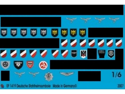 German Steel Helmet Markings - zdjęcie 1