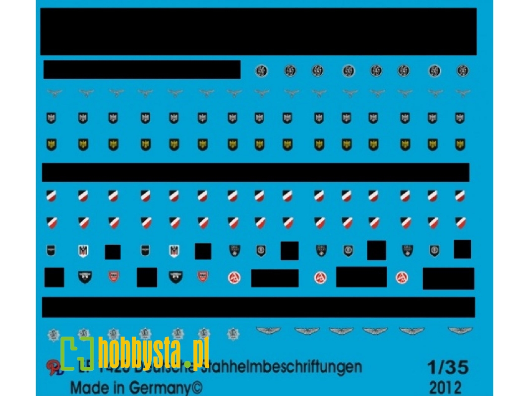German Steel Helmet Markings - zdjęcie 1