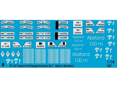 German Number Plates No. 2 - zdjęcie 1