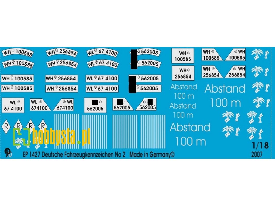 German Number Plates No. 2 - zdjęcie 1