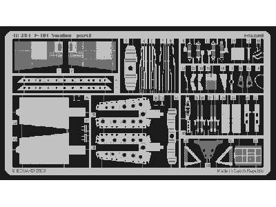  F-101 1/48 - Monogram - blaszki - zdjęcie 2