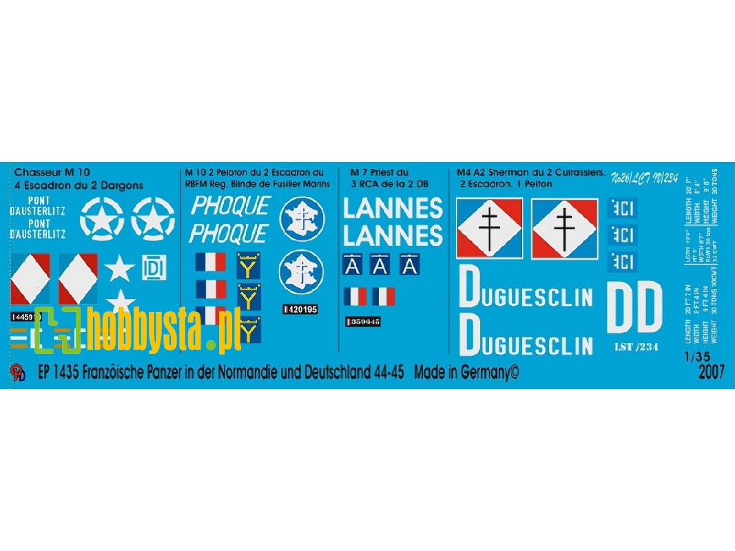French Tanks In Normandy And Germany 1944-1945 No. 1 - zdjęcie 1