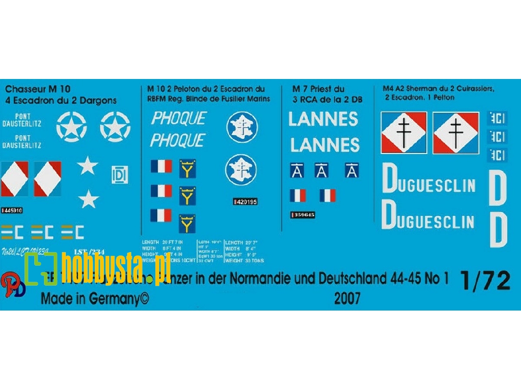 French Tanks In Normandy And Germany 1944-1945 No. 1 - zdjęcie 1