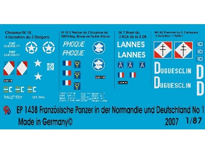 French Tanks In Normandy And Germany 1944-1945 No. 1 - zdjęcie 1