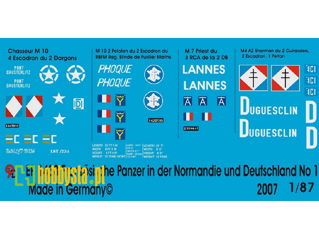French Tanks In Normandy And Germany 1944-1945 No. 1 - zdjęcie 1