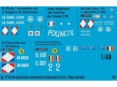 French Tanks In Normandy And Germany 1944-1945 No. 3 - zdjęcie 1