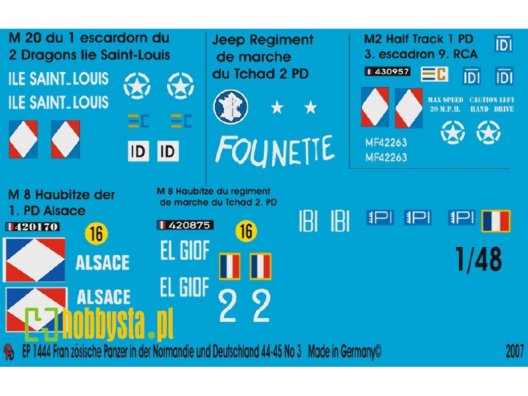 French Tanks In Normandy And Germany 1944-1945 No. 3 - zdjęcie 1