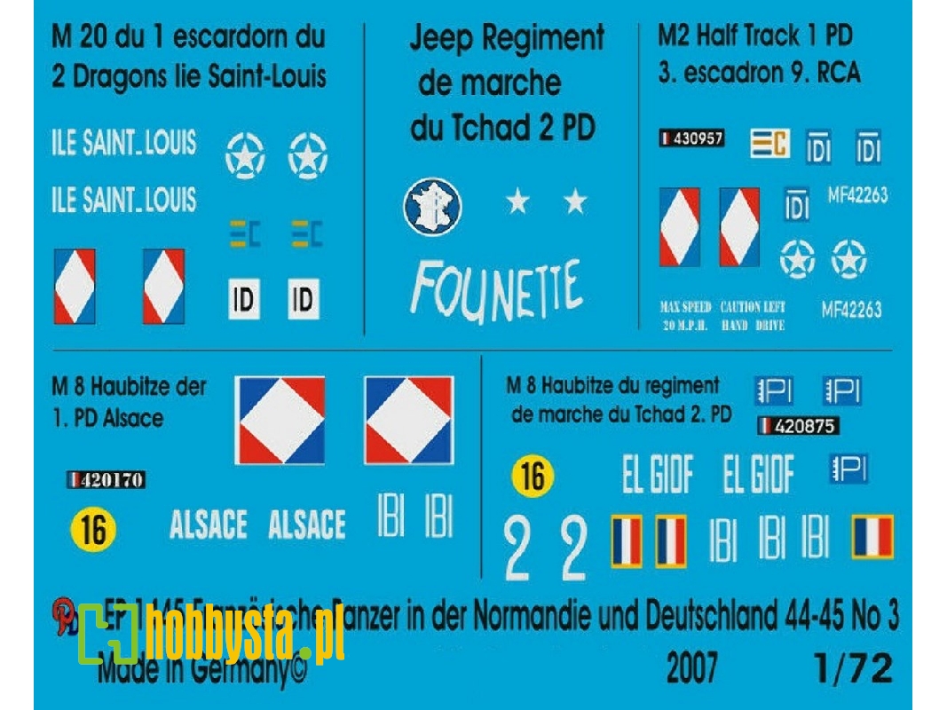 French Tanks In Normandy And Germany 1944-1945 No. 3 - zdjęcie 1