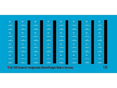 Markings For German Hand Grenades - zdjęcie 1