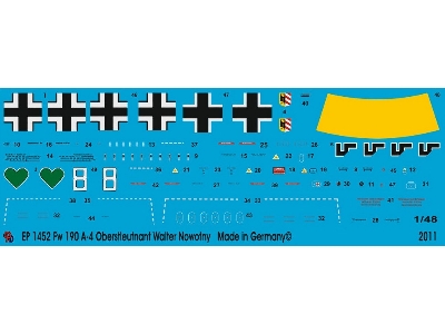 Fw 190 A-4 Oberstleutnat Walter Nowotny 1.Jg 54  Winter 1942-1943 - zdjęcie 1