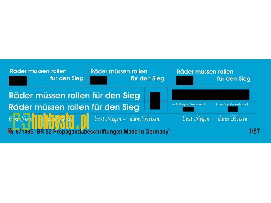 Br 52 Propaganda Markings - zdjęcie 1
